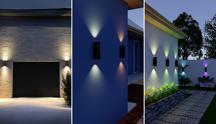 modern outdoor wall lights